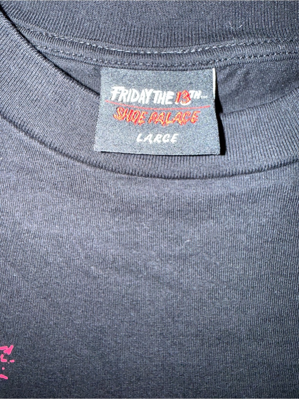 Friday the 13th Large Black Graphic Short Sleeve Tee, NWOT - Picture 9 of 9